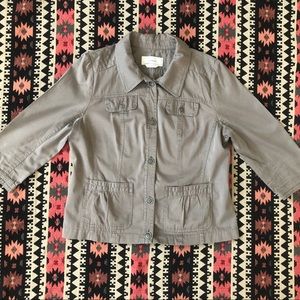 Caslon Button Up Jacket